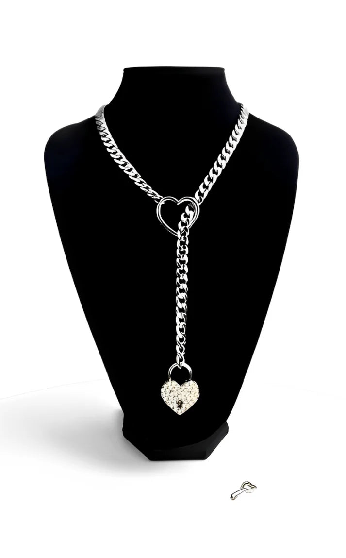 LockedLove™ - Candado Y Llave Cristal