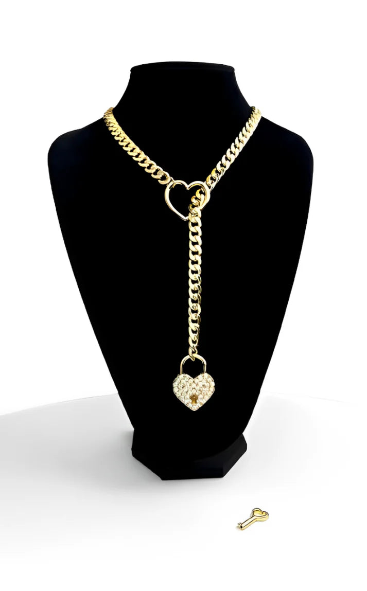 LockedLove™ - Candado Y Llave Cristal