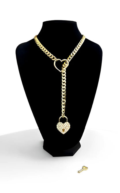 LockedLove™ - Candado Y Llave Cristal