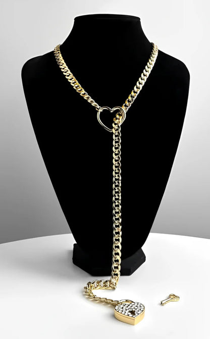 LockedLove™ - Candado Y Llave Cristal