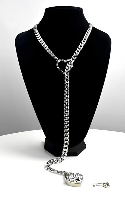 LockedLove™ - Candado Y Llave Cristal